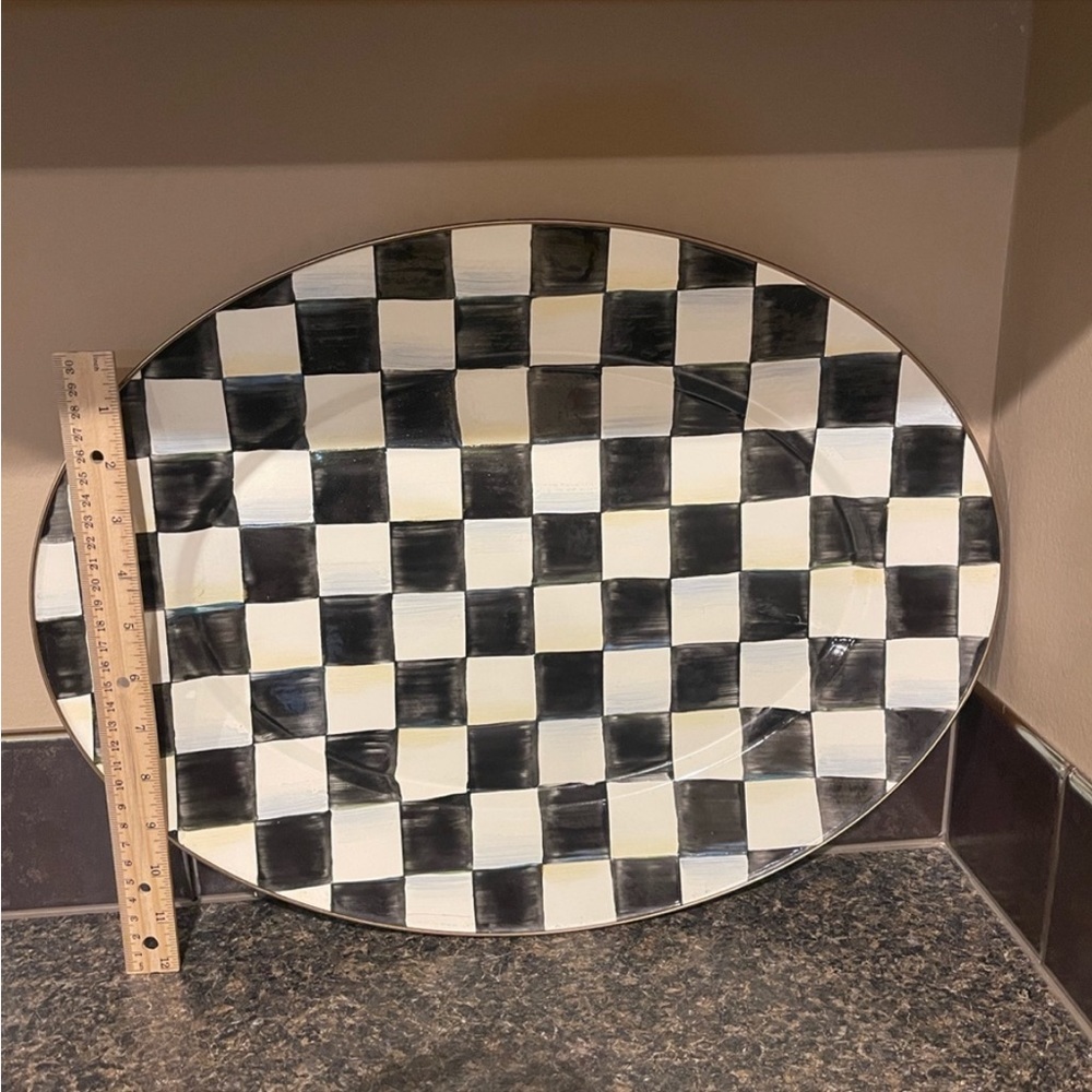 McKenzie Childs serving platter